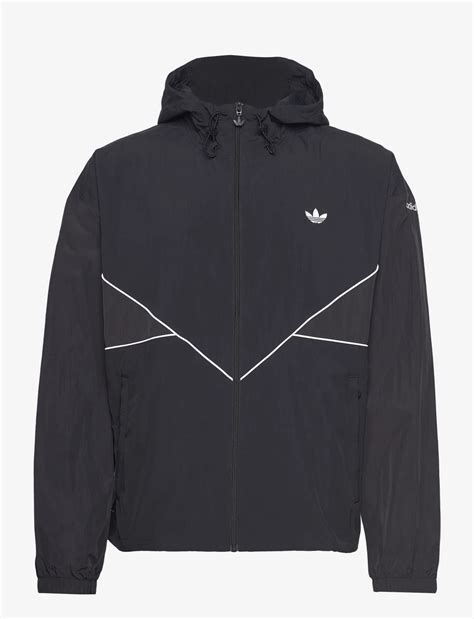 adidas originals outline zip tuulitakki black white|adidas originals jacket colors.